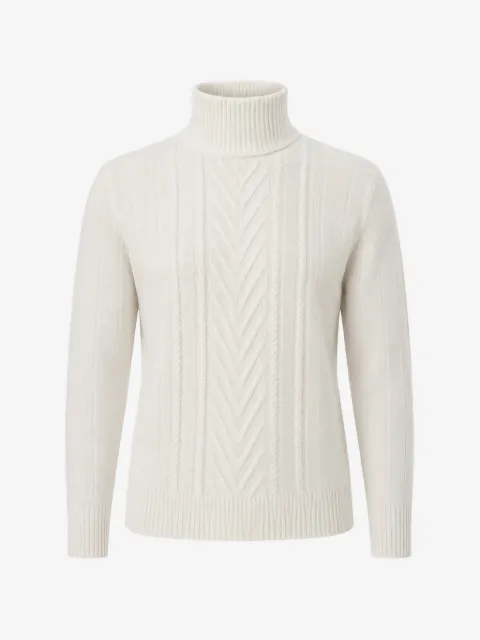 Paolo Pecora cable-knit roll-neck sweater