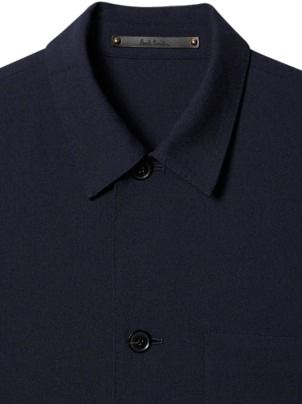 Paul Smith Shirtjack met borstzak Blauw