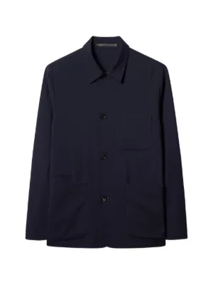 Giorgio Armani マンダリンカラージャケット | ブルー | FARFETCH JP