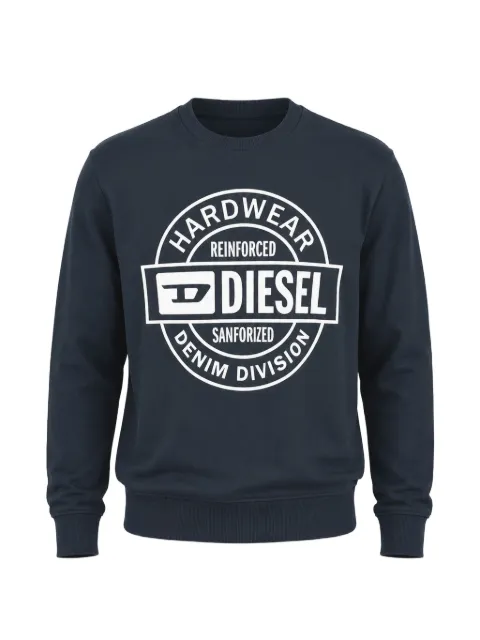 Diesel logo-print crew-neck sweatshirt