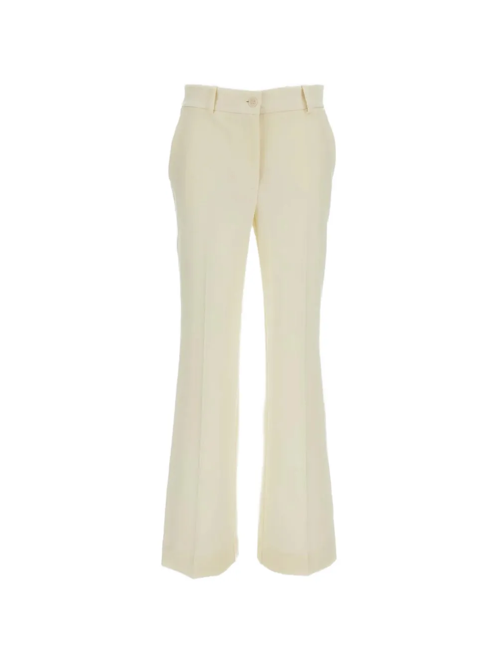 P.A.R.O.S.H. pressed-crease tailored trousers - Nude