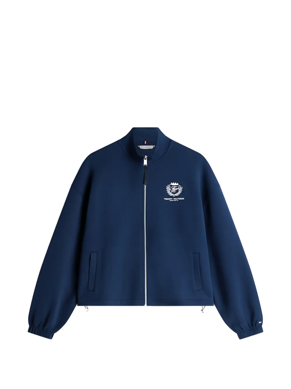 Tommy Hilfiger Crest zip-up sweatshirt - Blau