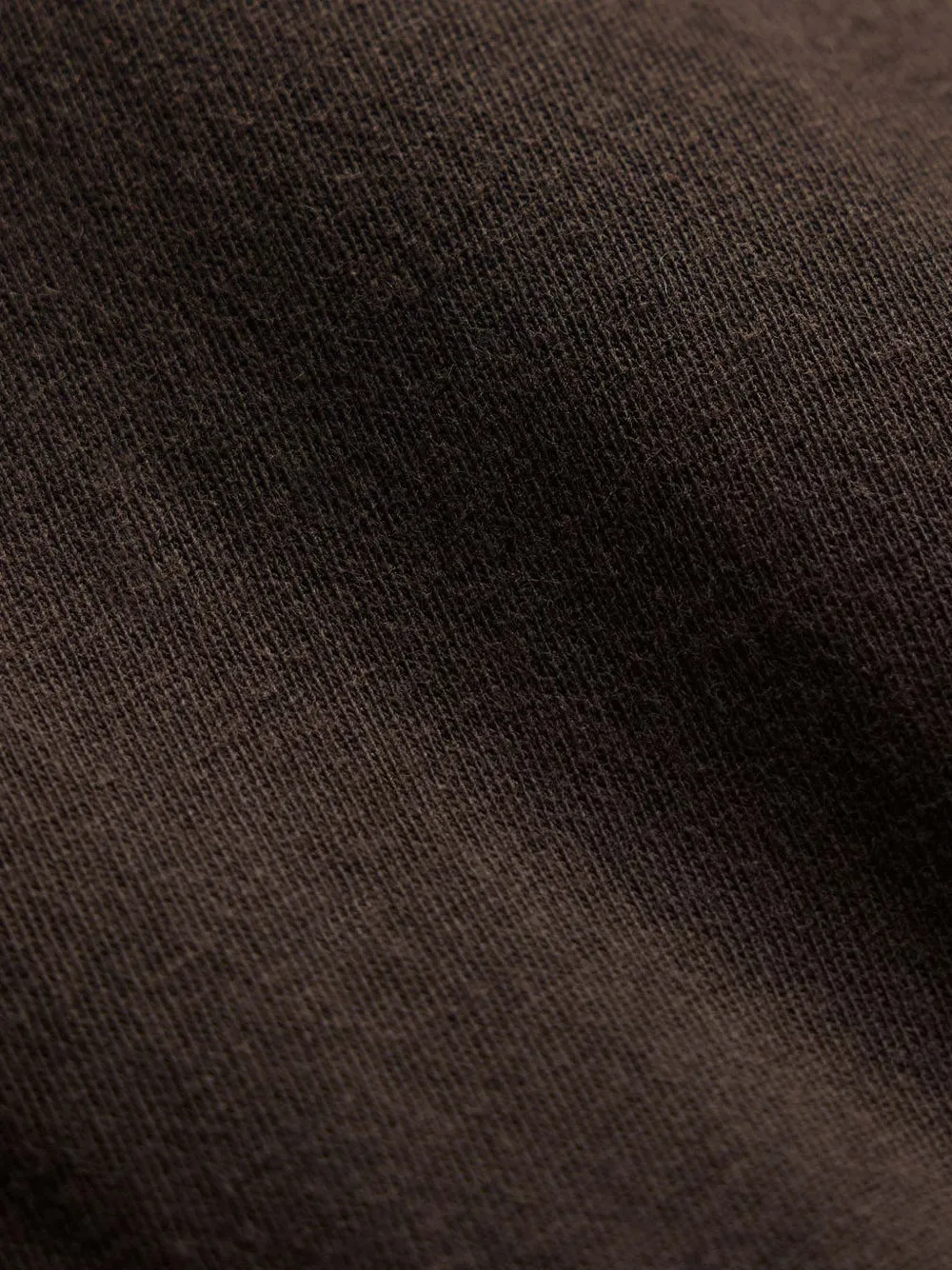 James Perse T-shirt met ronde hals Bruin