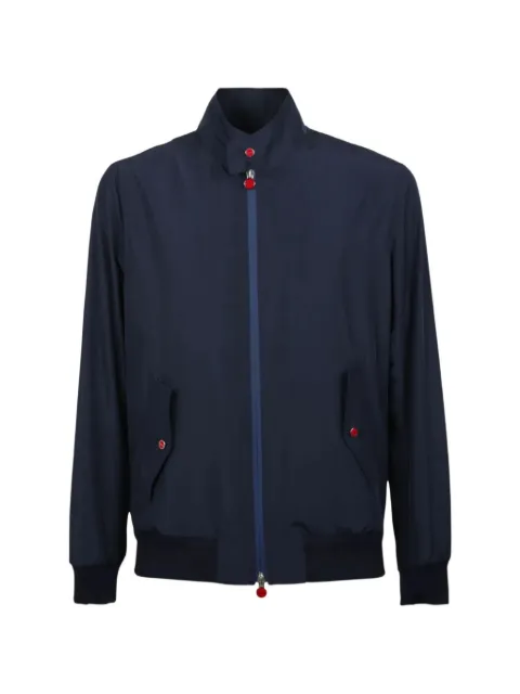 Kiton chaqueta bómber con cuello alto