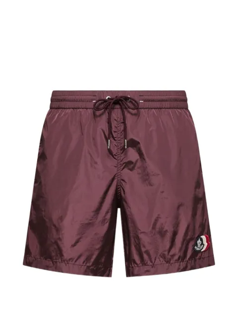Moncler logo-patch swim shorts
