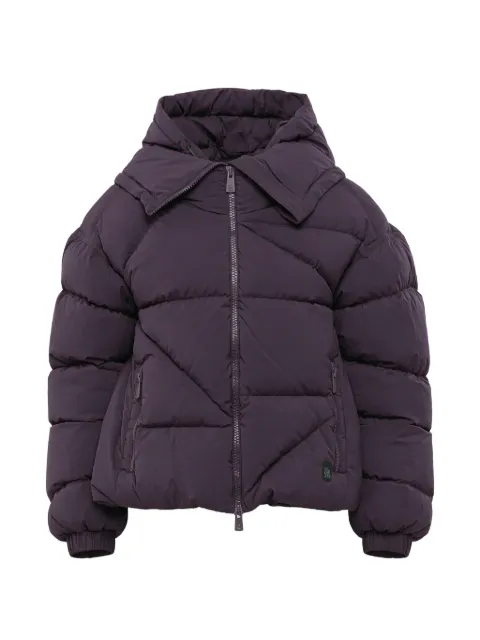Bacon quilted hooded jacket
