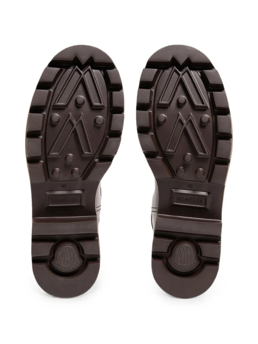 Moncler Kickstream drawstring-fastening rain boots Bruin