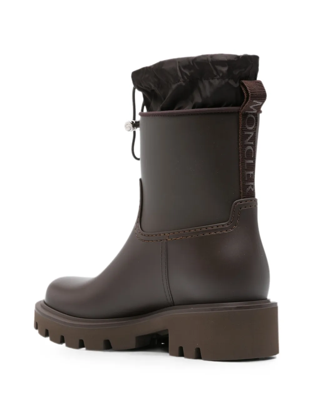 Moncler Kickstream regenlaarzen Bruin