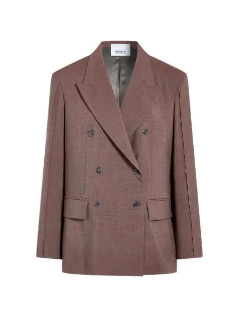 Erika Cavallini  blazer croisé à revers pointus