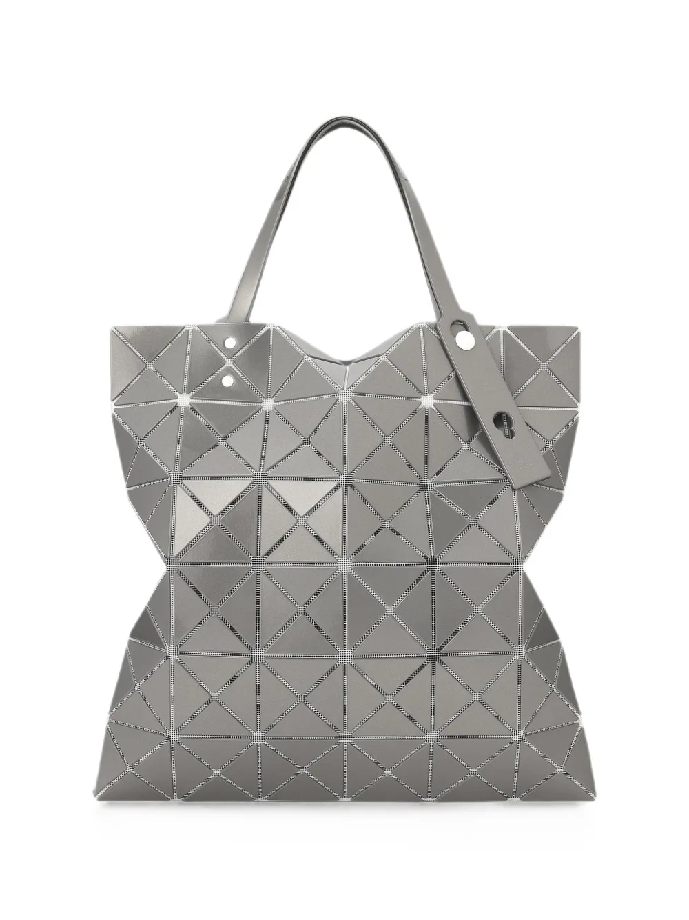 Bao Bao Issey Miyake Lucent Flap geometric-panelled tote bag - Grey