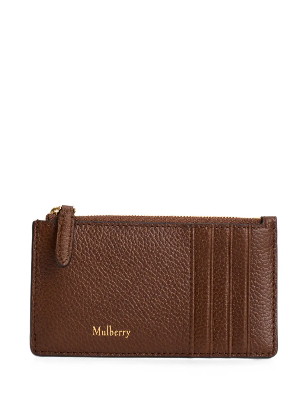 Mulberry Portafoglio continental piccolo con logo - Marrone