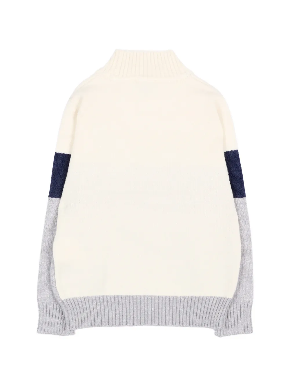 TRUSSARDI JUNIOR Trui met colourblocking Grijs