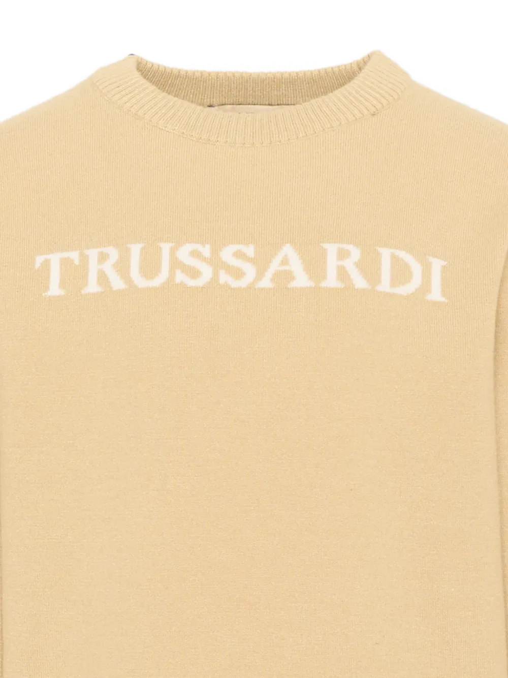 TRUSSARDI JUNIOR Trui met logo Beige