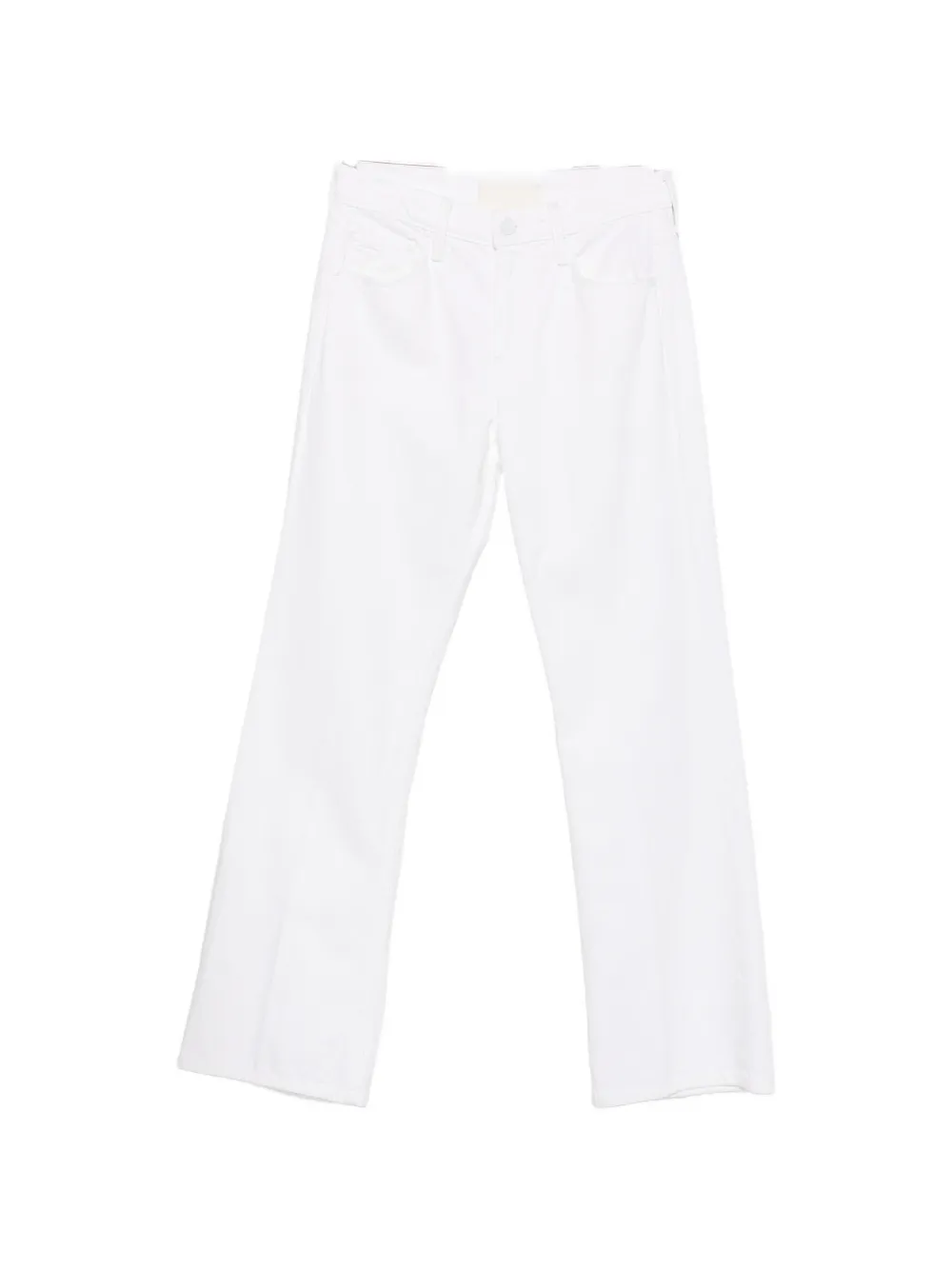 MOTHER high-waisted flared-leg jeans - Weiß