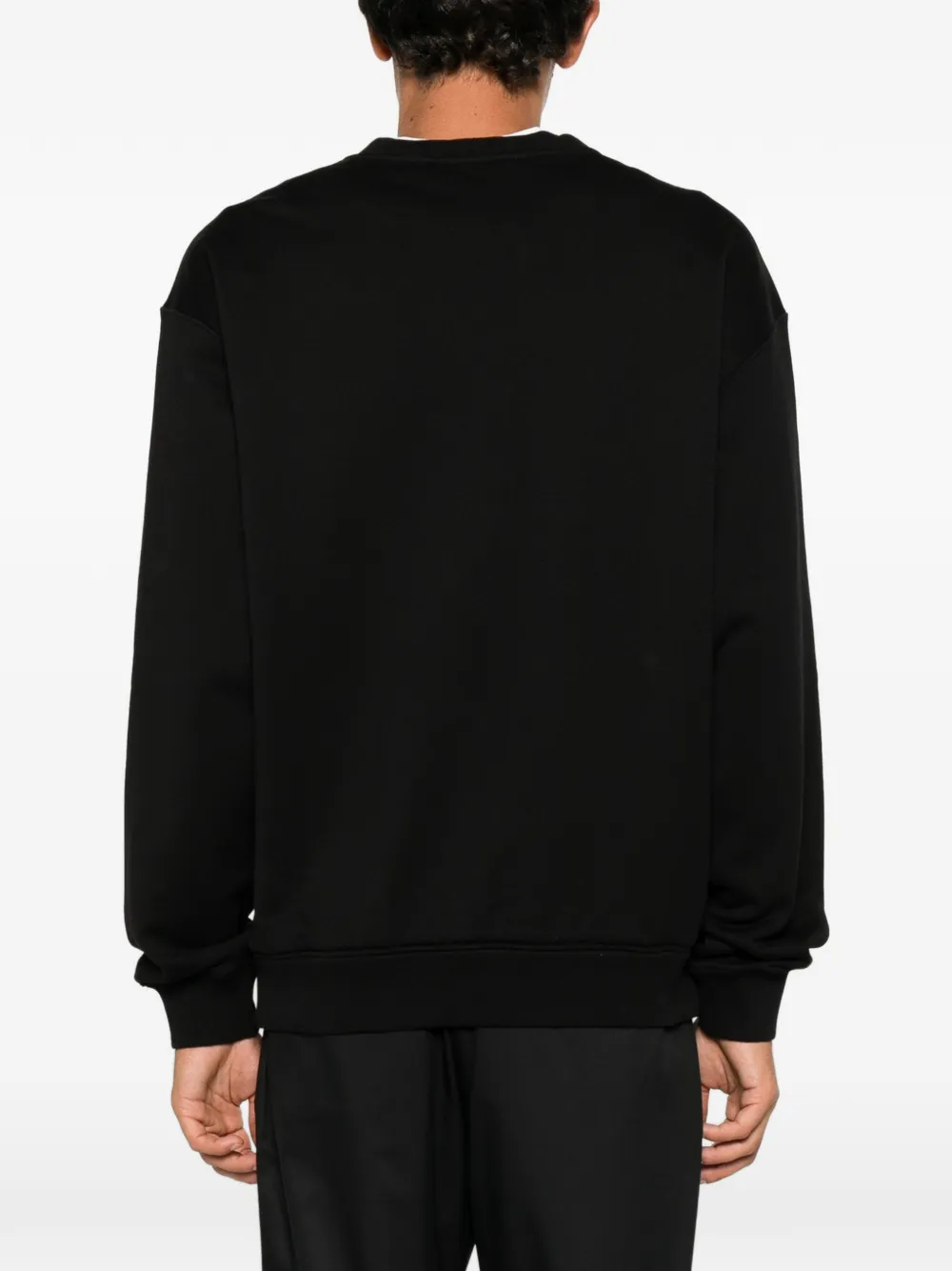 Dolce & Gabbana Sweater met logoplakkaat Zwart