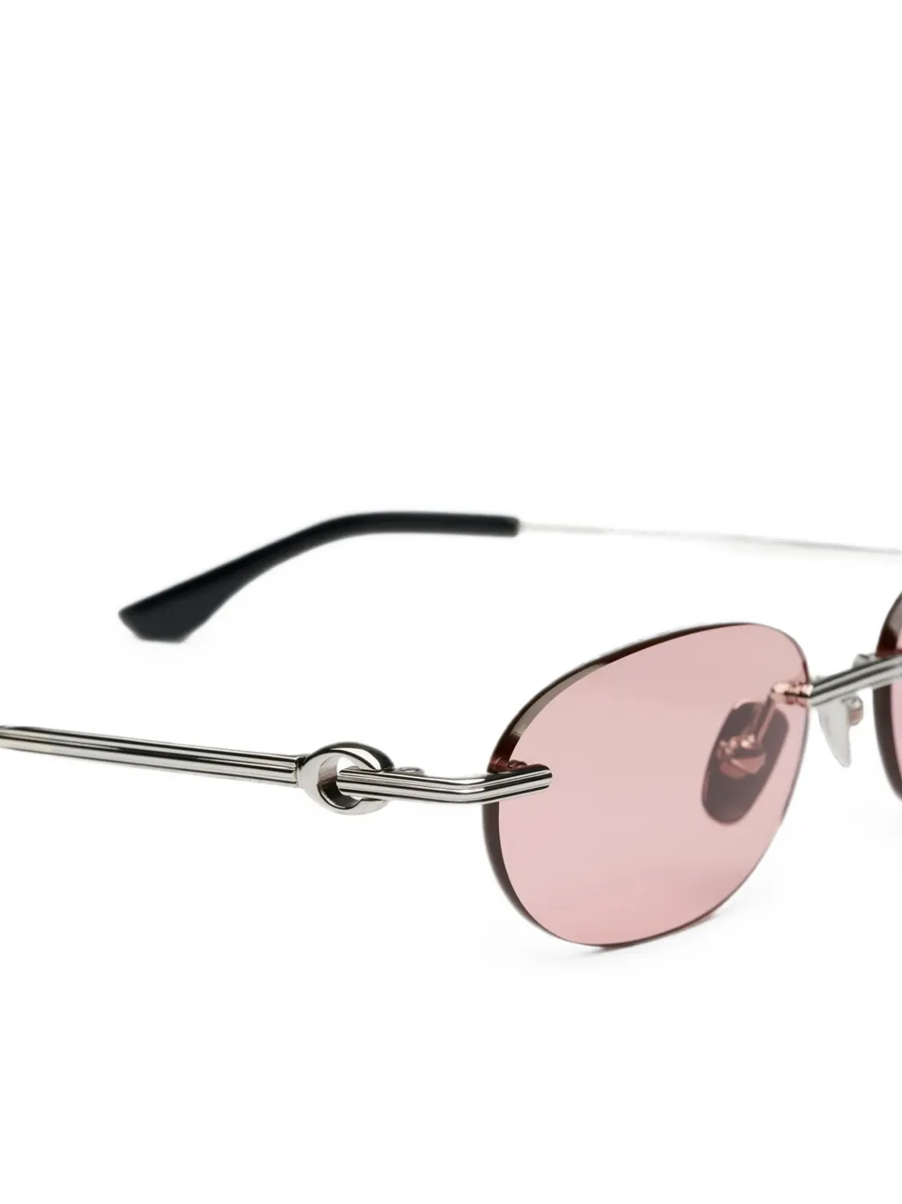 Chimi Cadenza zonnebril met ovalen montuur Roze