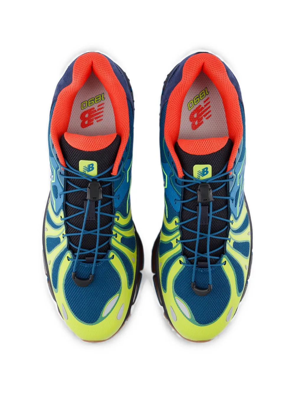 New Balance 1890 sneakers met vlakken Blauw