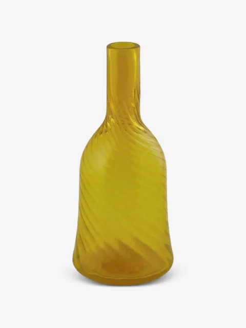 ENZO DE GASPERI rippled-effect bottle vase