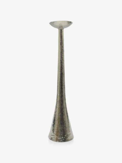ENZO DE GASPERI hammered-metal candlestick