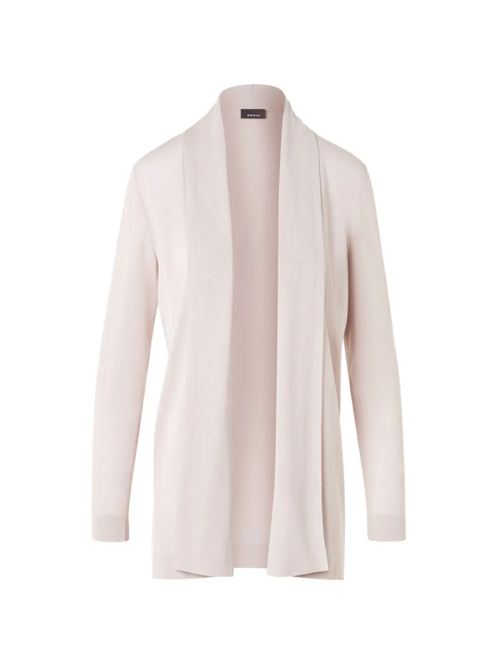 Akris shawl-collar silk-blend cardigan - Toni neutri