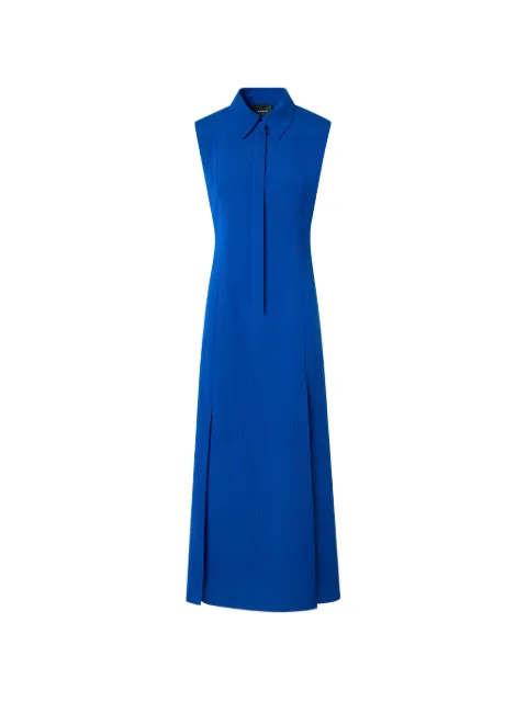 Akris crinkled sleeveless shirt midi dress