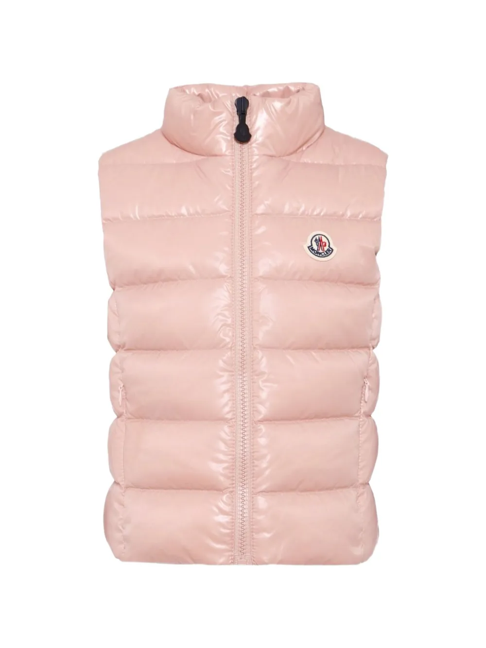 Moncler Enfant gilet matelassé - Rose