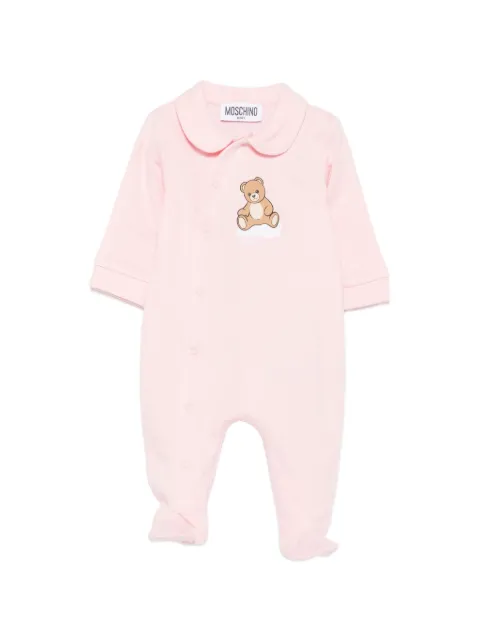 Moschino Kids logo-print pajamas