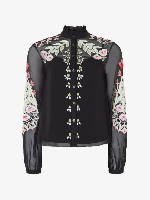 Temperley London camisa Rosalba