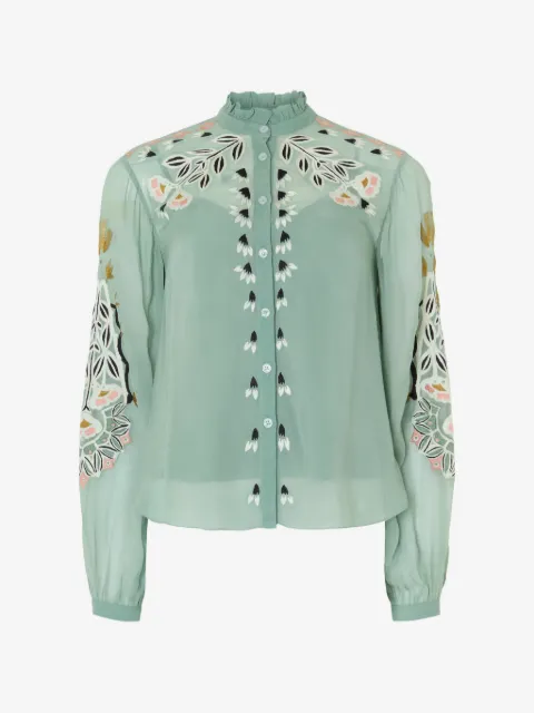 Temperley London camisa Rosalba