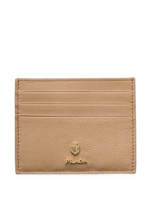 Prada leather card holder