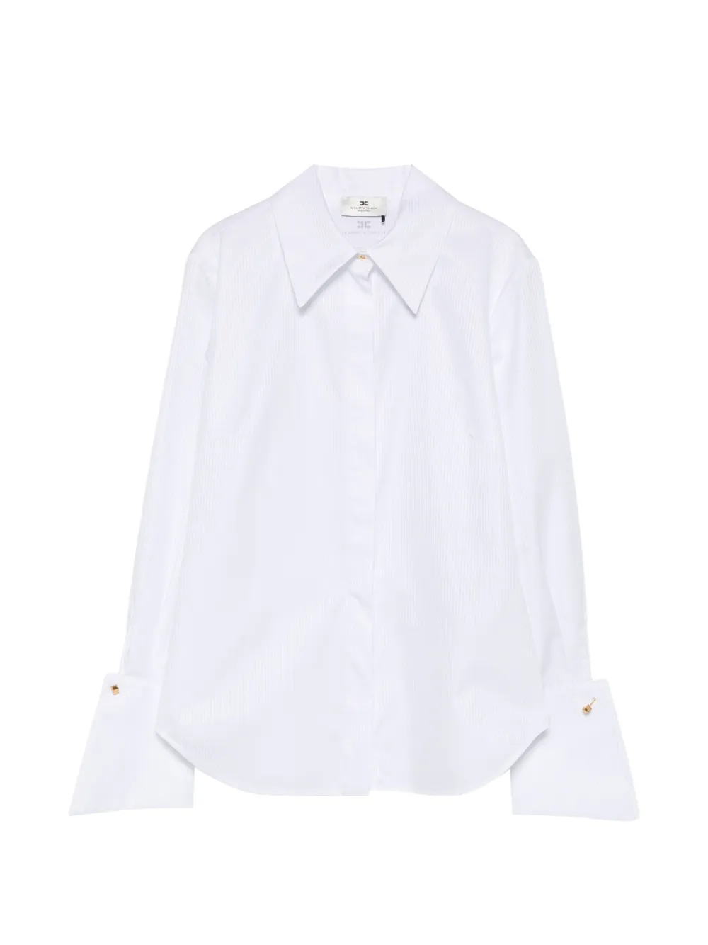 Elisabetta Franchi pinstripe shirt - White