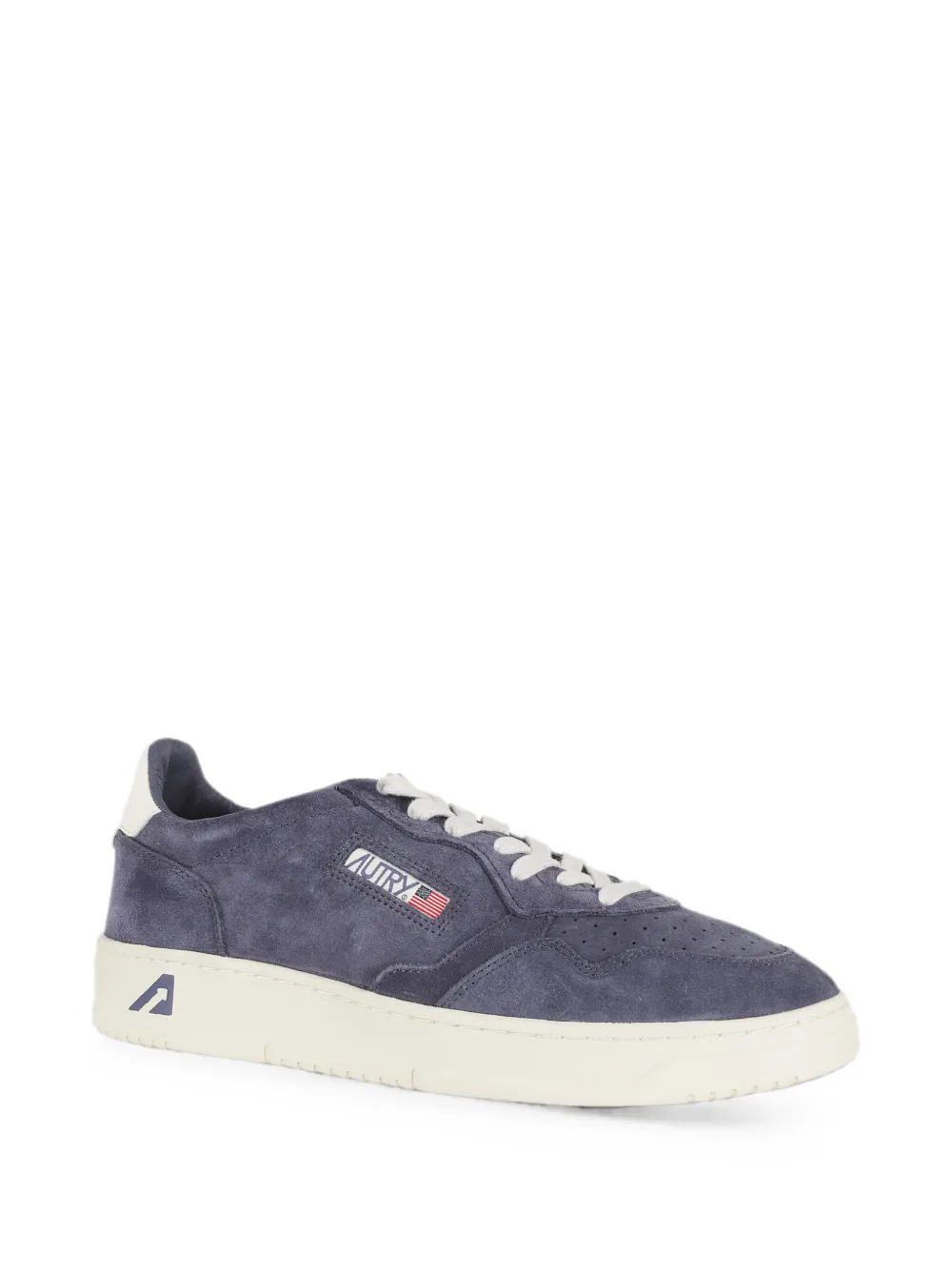 Autry Medalist low-top suede sneakers Blauw