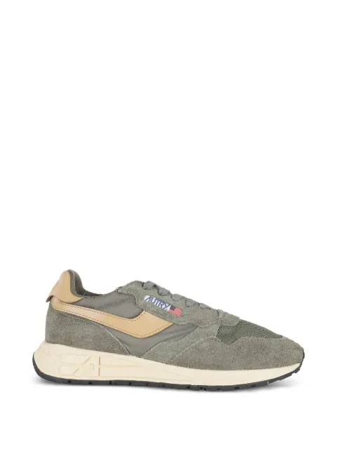 Autry Reelwind suede-panel sneakers