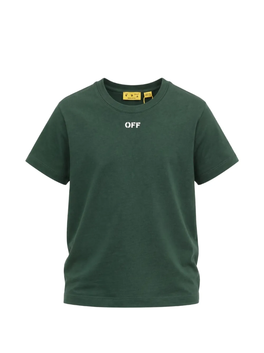 Off-White Kids Arrows-print T-shirt - Verde