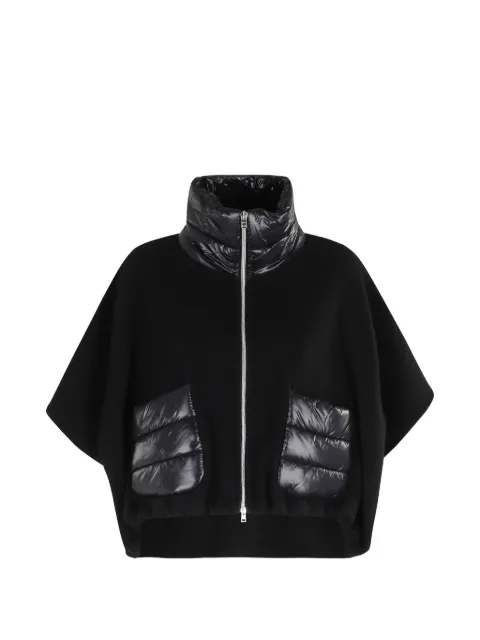 Herno padded-panel high-neck coat