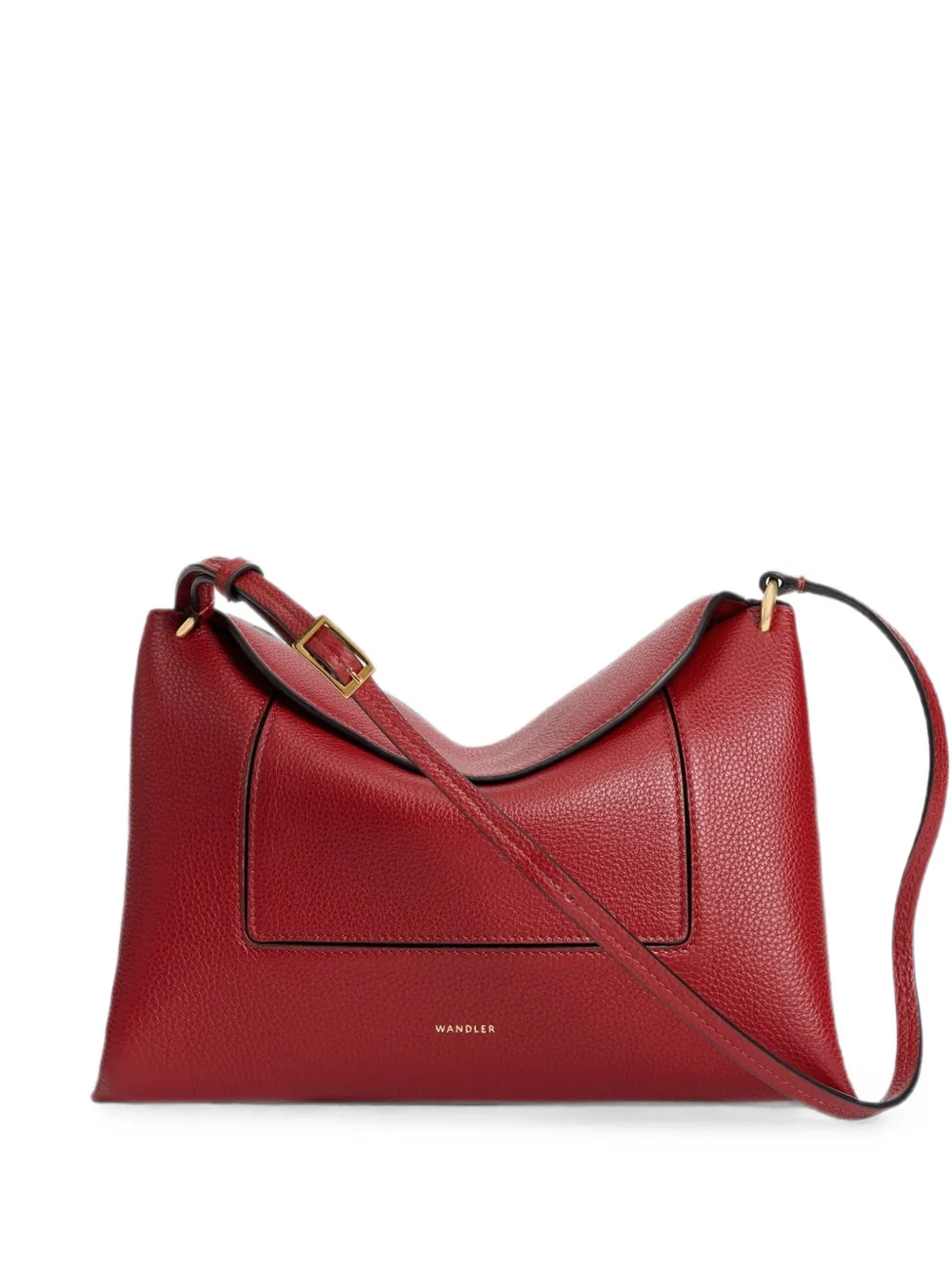 Wandler Penelope grainy cross body bag - Rosso
