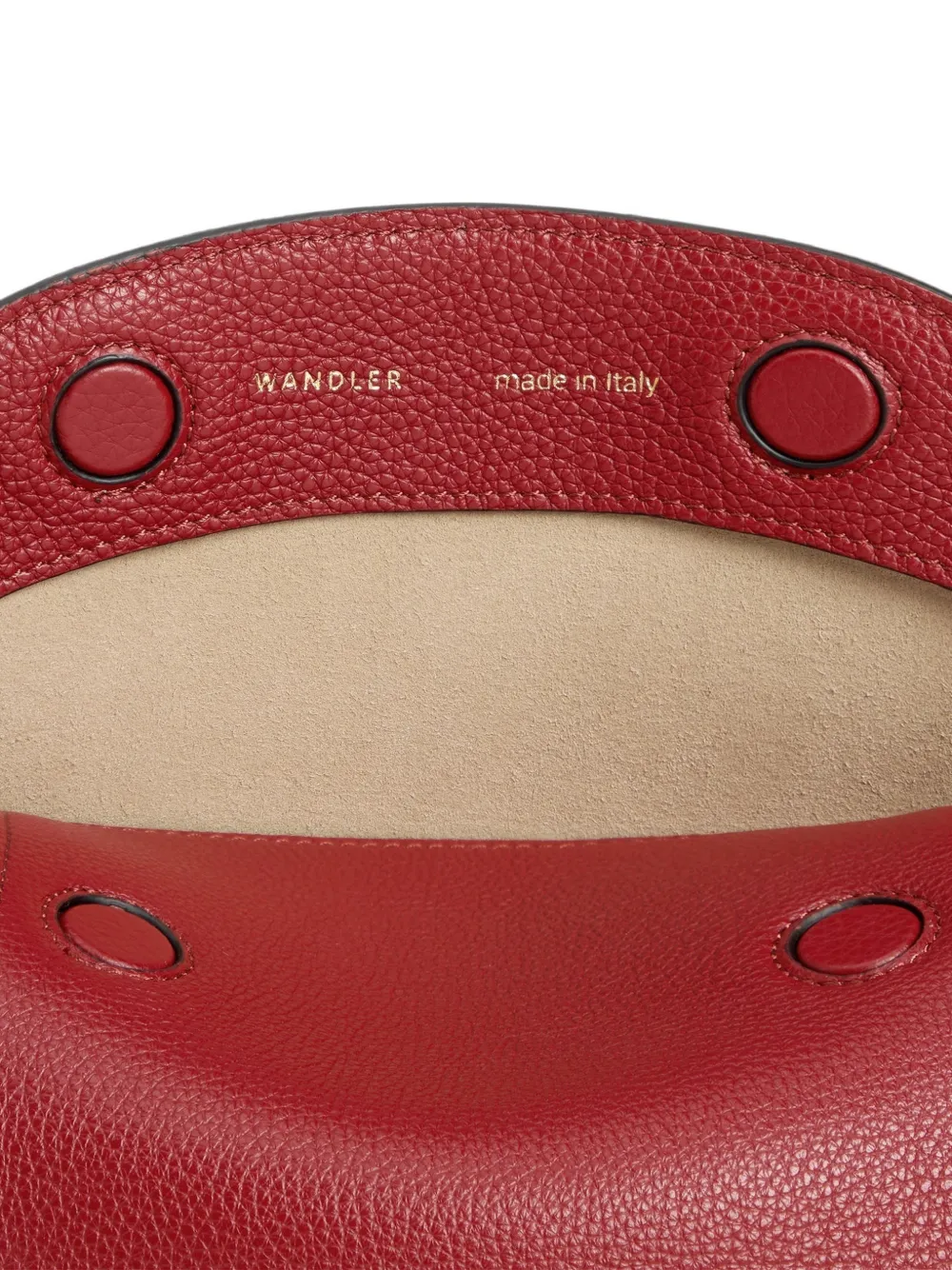 Wandler Penelope korrelige crossbodytas Rood