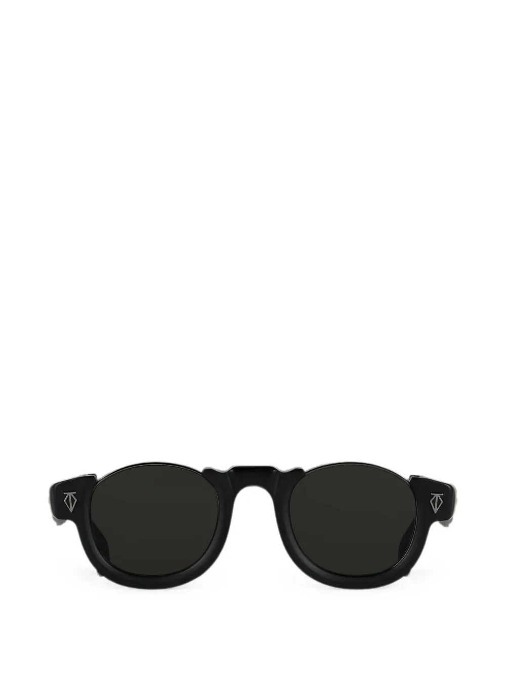 T Henri Eyewear Diablo zonnebril met rond montuur Zwart