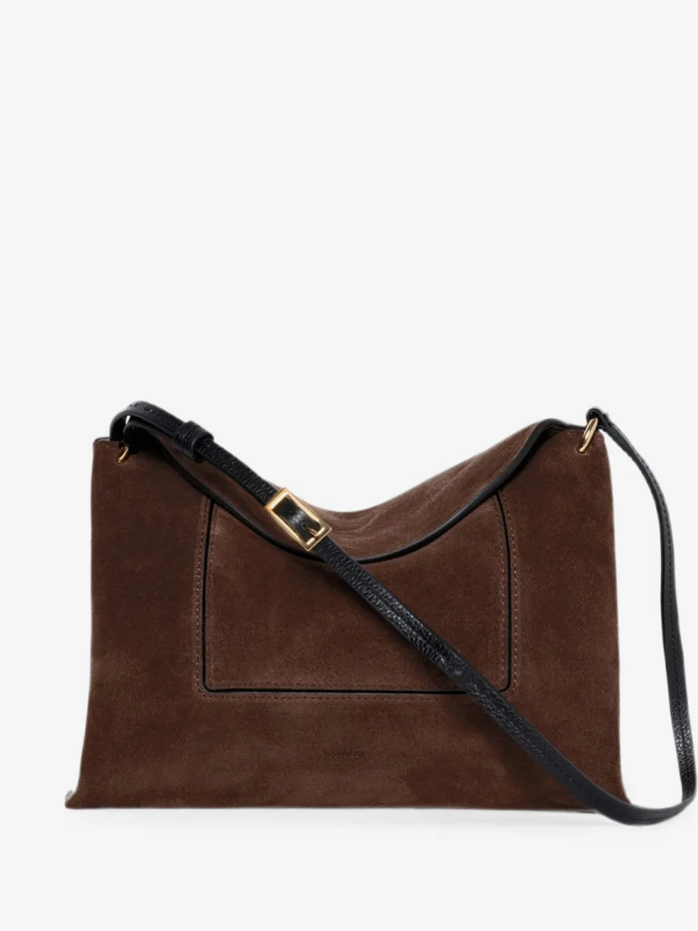 Penelope suede shoulder bag