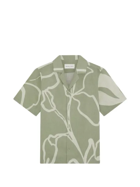 Frescobol Carioca Roberto floral-print shirt
