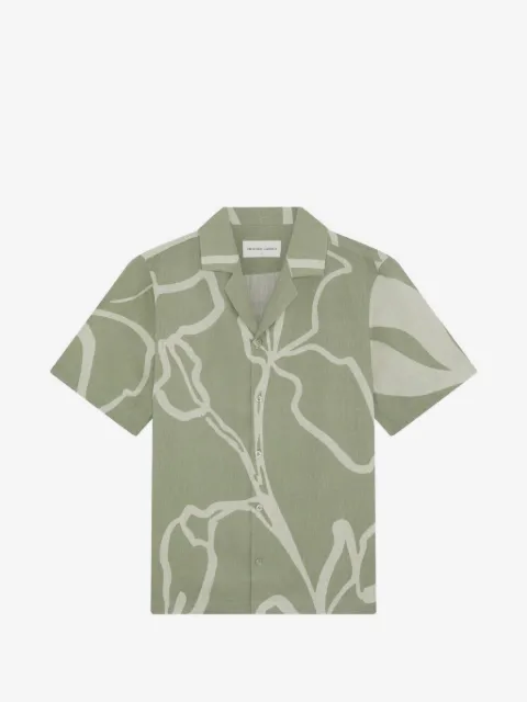 Frescobol Carioca Roberto floral-print shirt