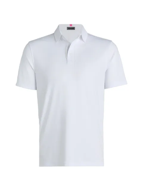 G/FORE stripe-detail short-sleeve polo shirt