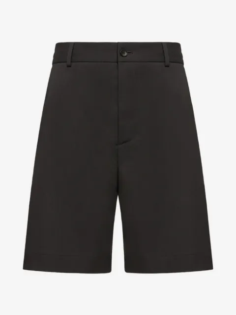 Moncler belt-loop button-fastening shorts