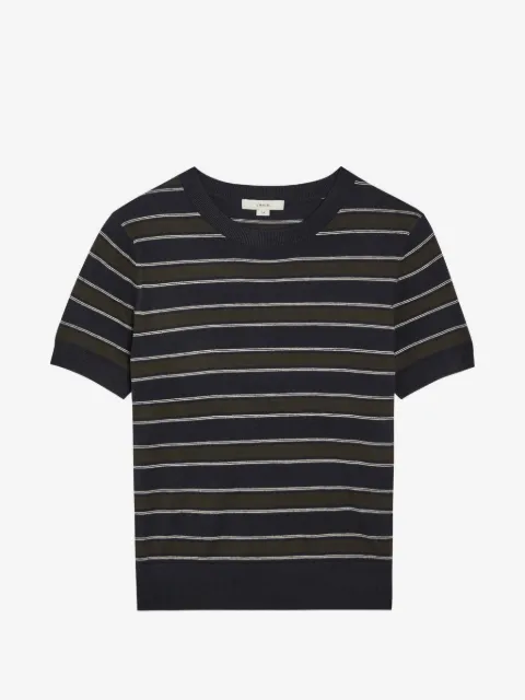 Vince striped short-sleeve T-shirt