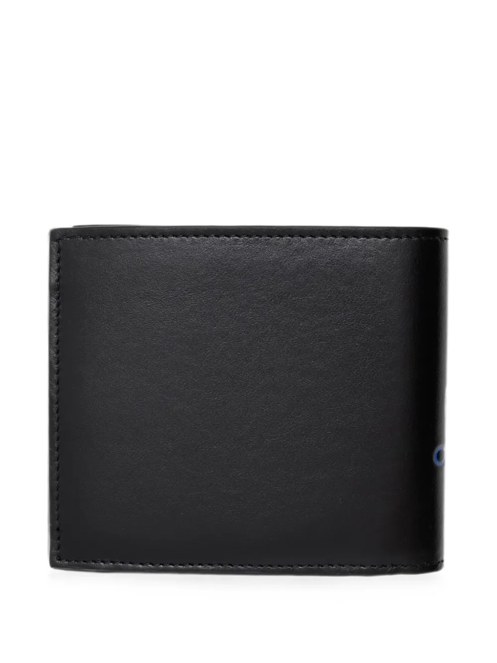 LOEWE Leren portemonnee met logoprint Zwart
