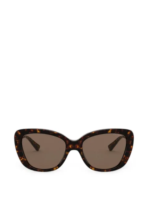 Coach tortoiseshell-effect cat-eye sunglasses