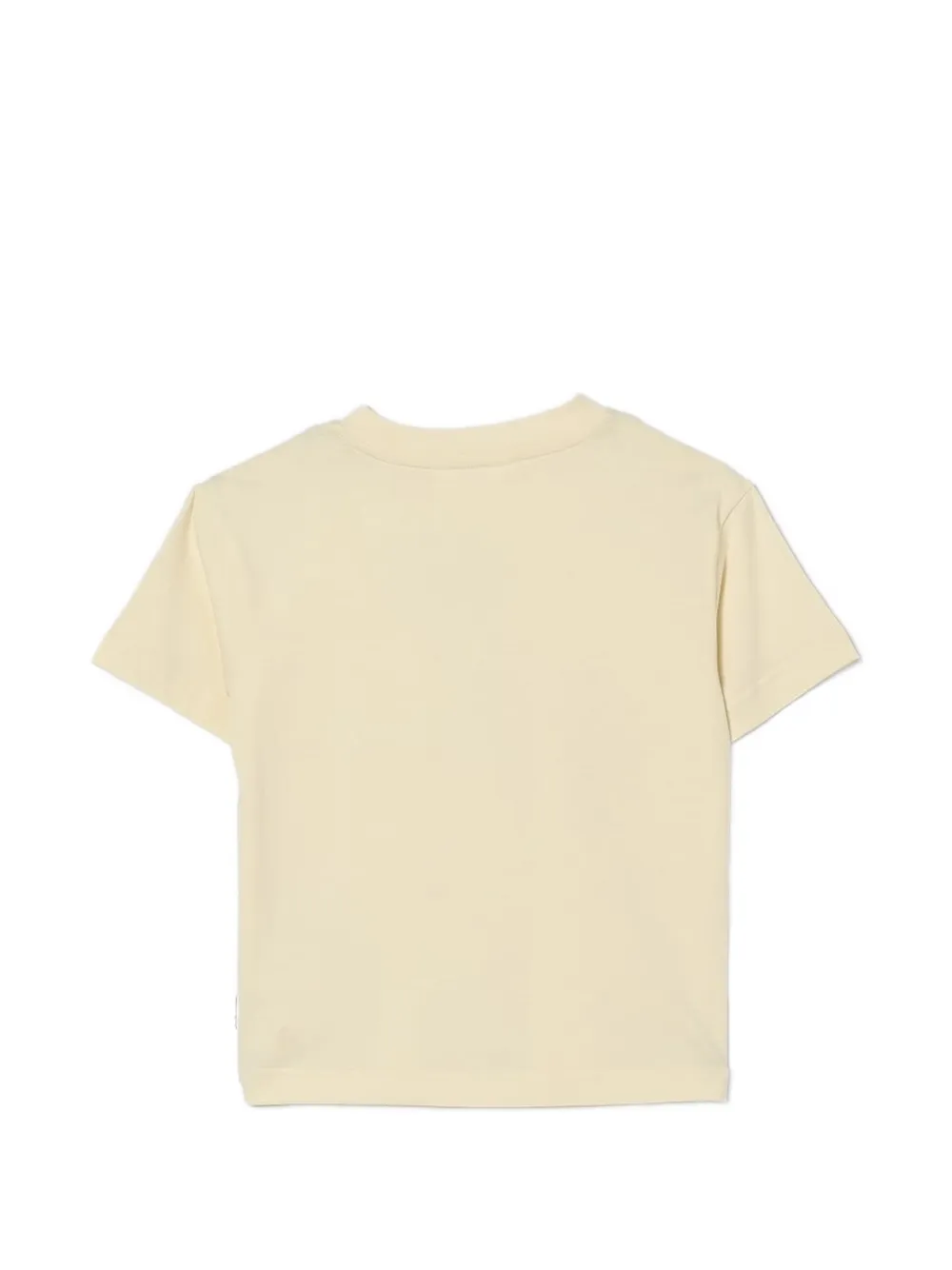 Palm Angels Kids T-shirt met palmboomprint Beige