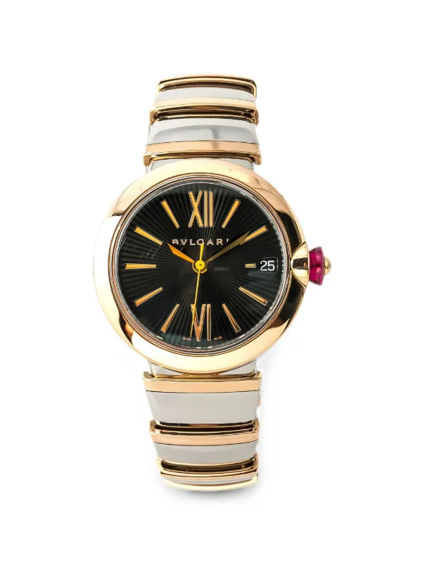 Bvlgari Pre-owned Lvcea 33mm Watch in Black