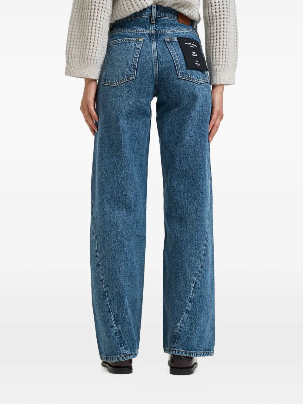 ANINE BING Brie 33" jeans Blauw
