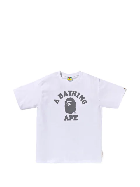 A BATHING APE® Reflective College T-shirt